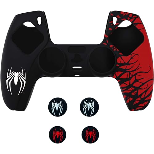 Anti-Slip Silicone PS5 Controller Skin with Grips