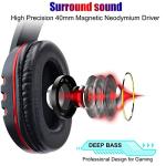 Dhaose Wired Gaming Headset for PS4 and Xbox