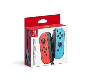 Nintendo Joy-Con Controllers - Neon Blue & Red
