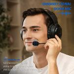 BINNUNE Wireless Gaming Headset with Noise Cancelling