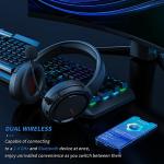 BINNUNE Wireless Gaming Headset with Noise Cancelling