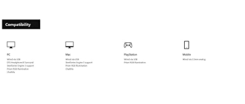 SteelSeries Arctis 5 RGB Gaming Headset - Black