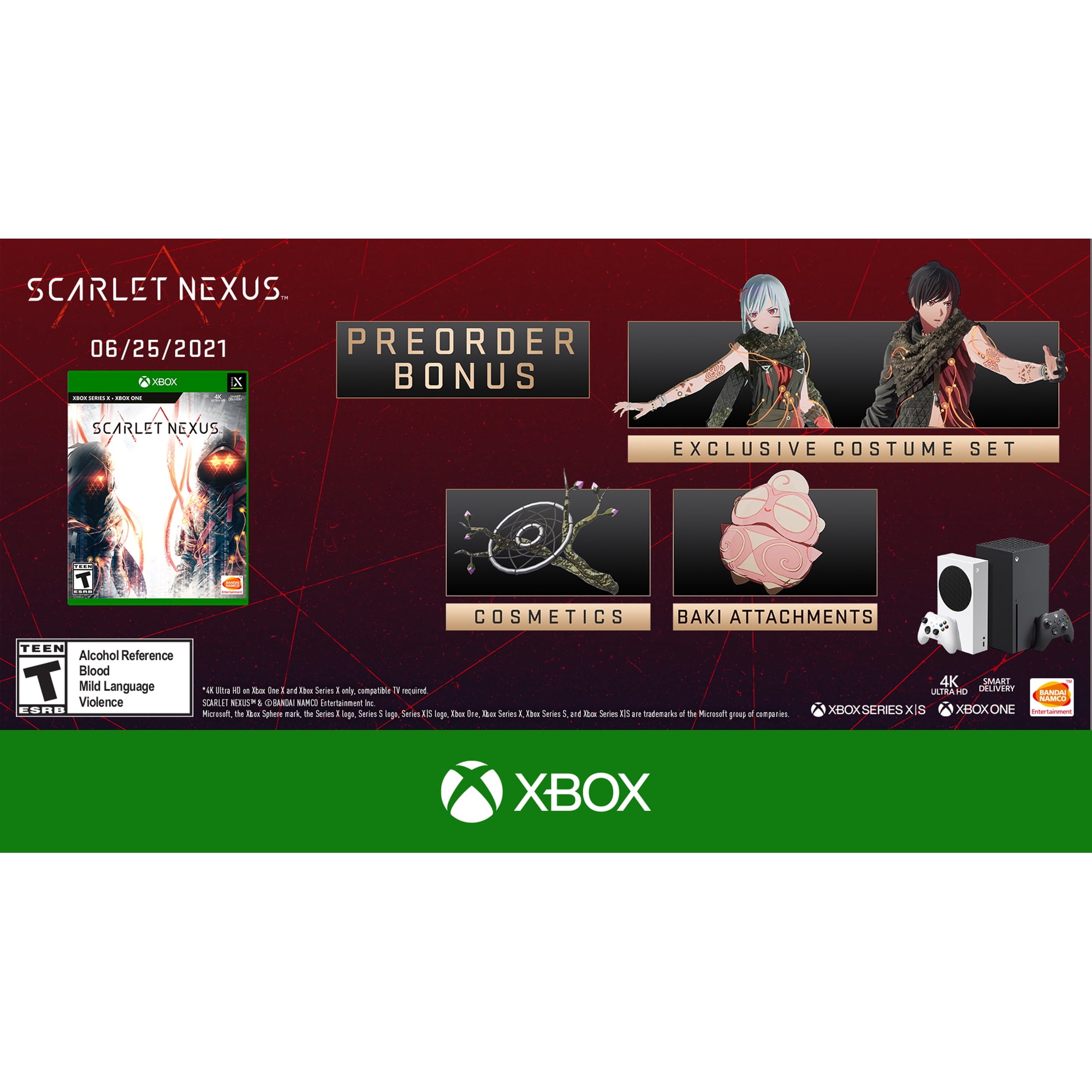 Scarlet Nexus for Xbox One and Xbox Series X