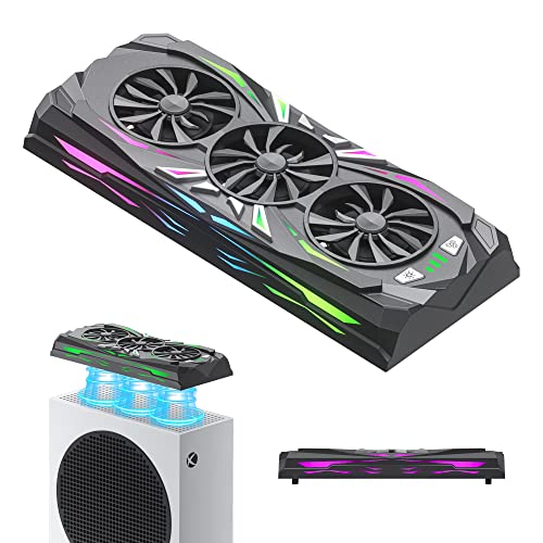Xbox Series S Cooling Fan with RGB Light Strip