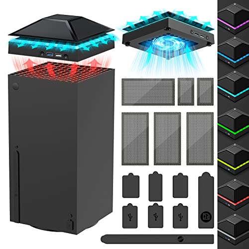 Xbox Series X Cooling Fan with RGB LED Lights