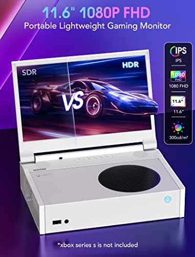 DEPGI 11.6" Portable Monitor for Xbox Series S
