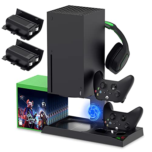 YUANHOT Xbox Series X Cooling Stand & Charger