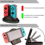 EOVOLA Nintendo Switch Accessory Kit with Case