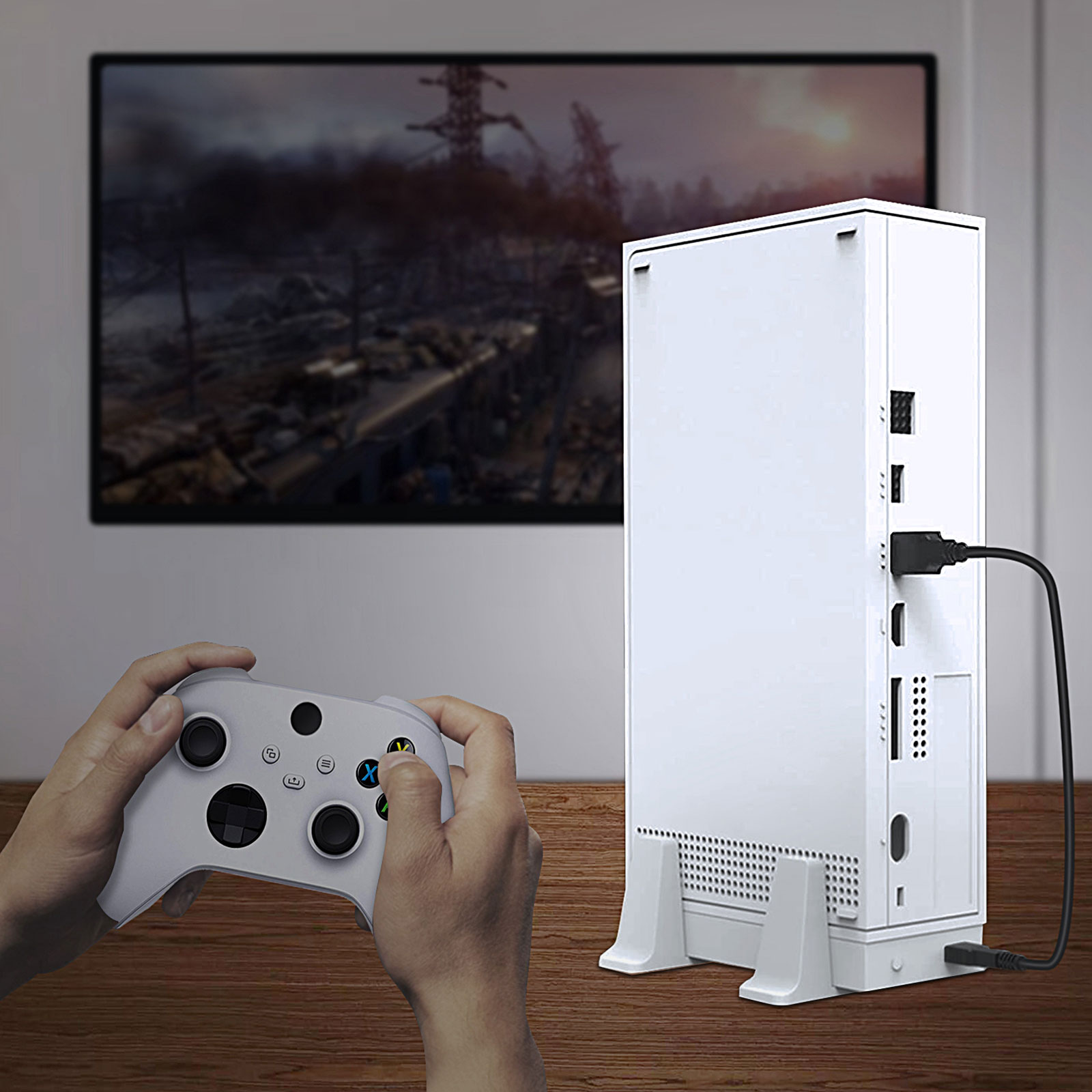 Vertical Cooling Fan Stand for Xbox Series S