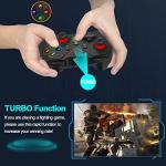 Green Wireless Gaming Controller with Dual Vibration