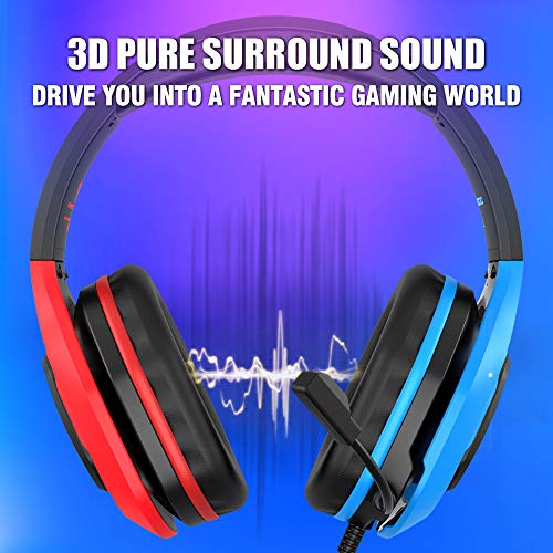 BENGOO G9500 Gaming Headset with Noise Cancelling Mic