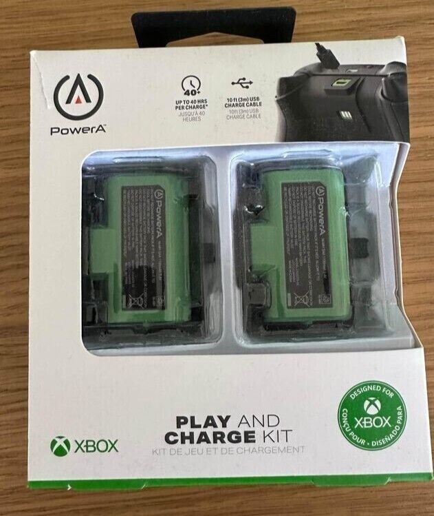 PowerA Play And Charge Kit for Xbox Controllers