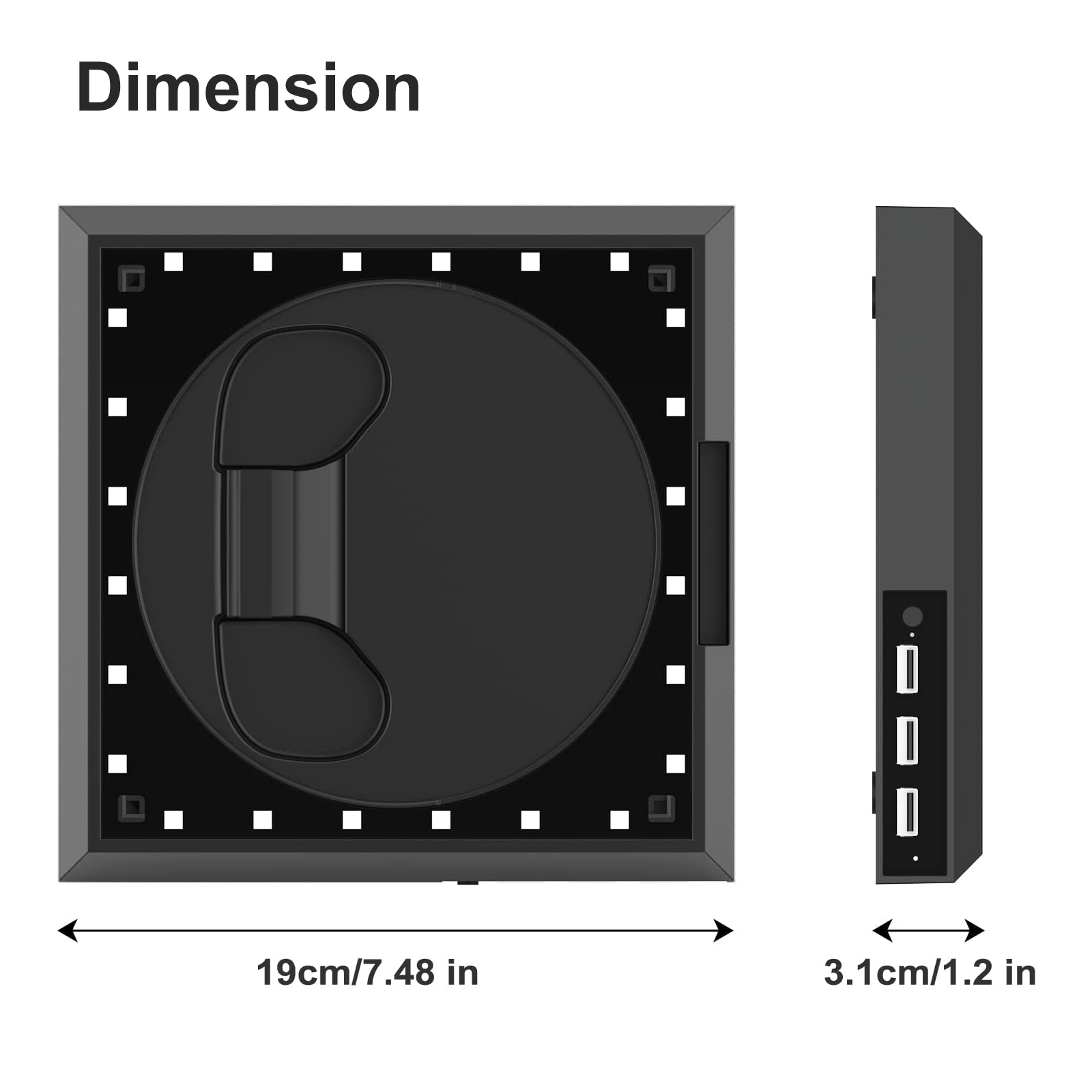 RGB Light Stand for Xbox Series X/S Console