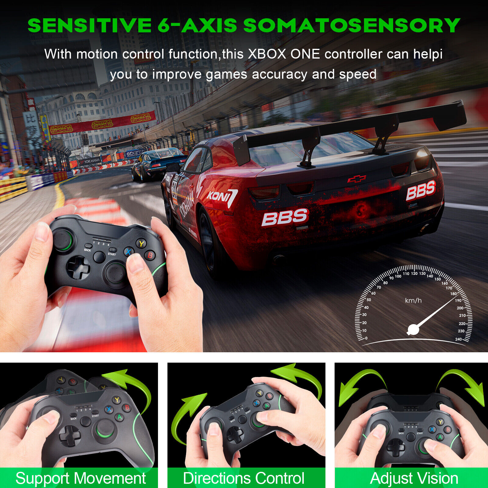 Wireless Game Controller for Xbox & Windows PC