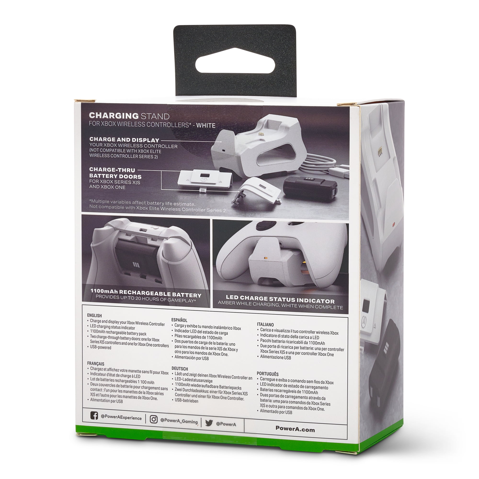 Xbox Series X|S PowerA Solo Charging Stand - White