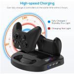 Xbox Series S Vertical Cooling Stand with Charger