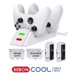 BEBONCOOL Xbox Controller Charging Station with Batteries