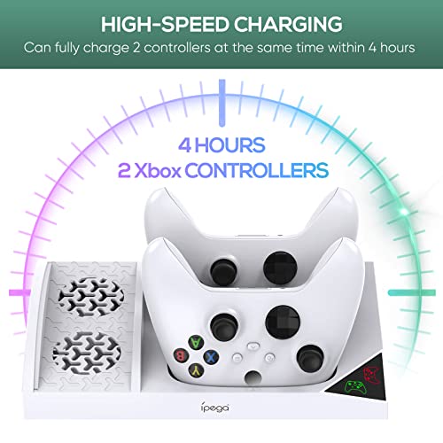 FASTSNAIL Xbox Series S Cooling Fan & Charger