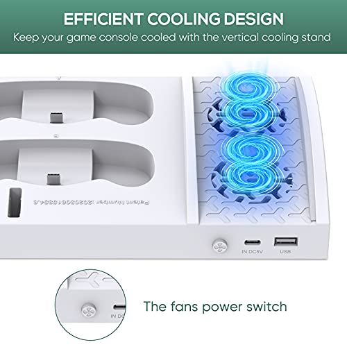 FASTSNAIL Xbox Series S Cooling Fan & Charger