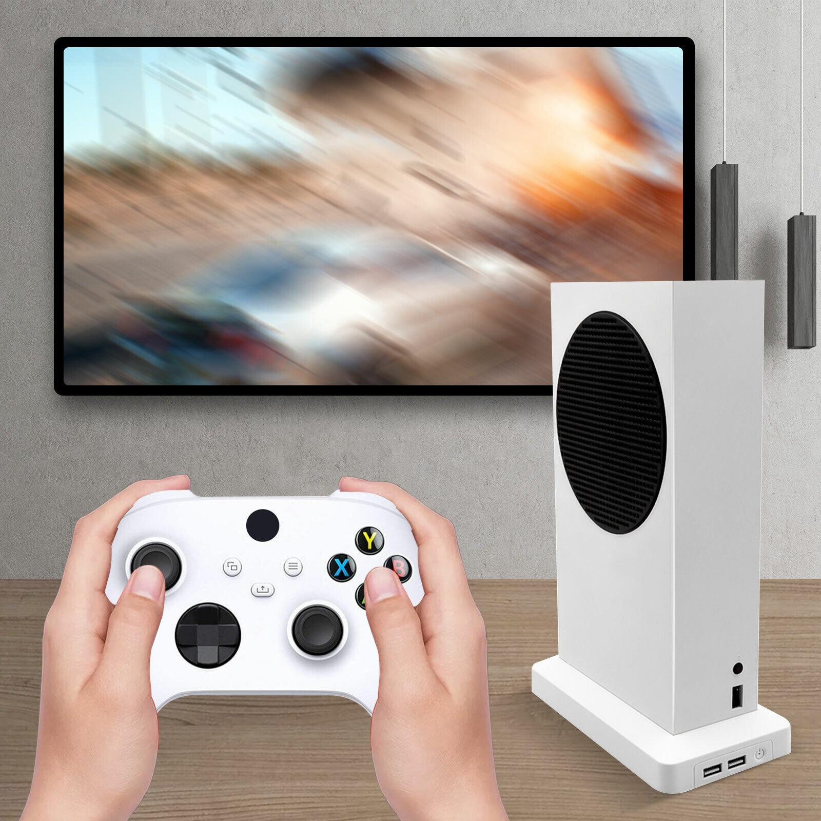 Dual Cooling Fan Stand for Xbox Series S