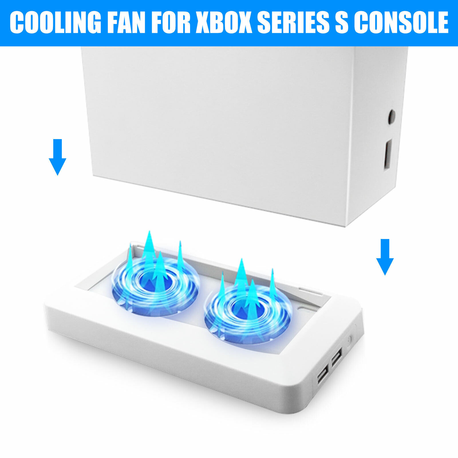 Dual Cooling Fan Stand for Xbox Series S