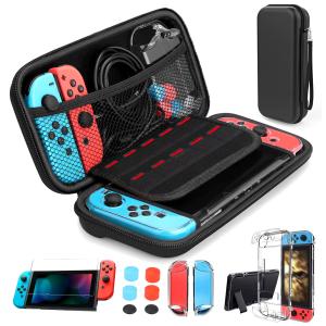 Nintendo Switch 14-in-1 Accessories Bundle with Case