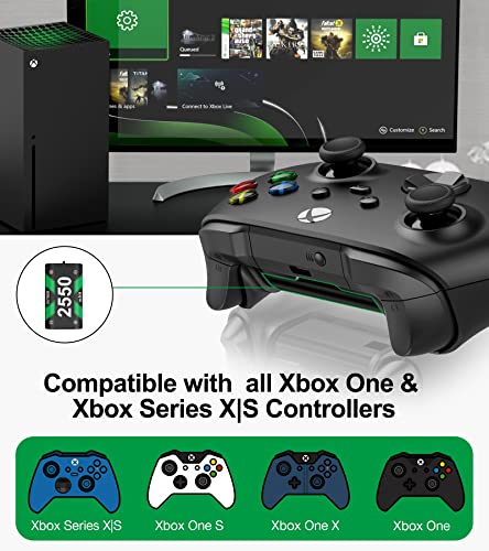 HASACOOL Xbox One Controller Battery Pack & Charger
