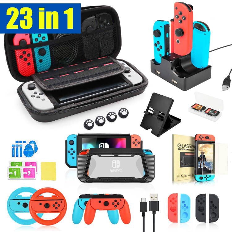 23-in-1 Nintendo Switch Accessories Bundle
