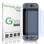 amFilm Tempered Glass Screen Protector for Nintendo Switch