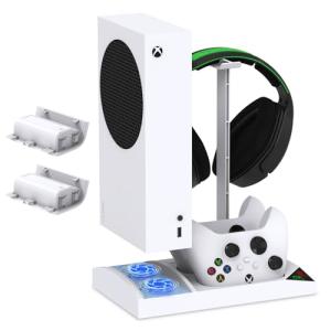 FYOUNG Vertical Cooler Stand with Controller Charger for Xbox