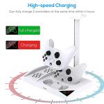 FYOUNG Vertical Cooler Stand with Controller Charger for Xbox