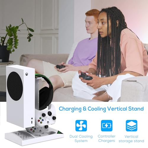 Xbox Series S Charger Stand with Cooling Fan
