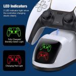 PS5 Fast Charging Controller Station - White