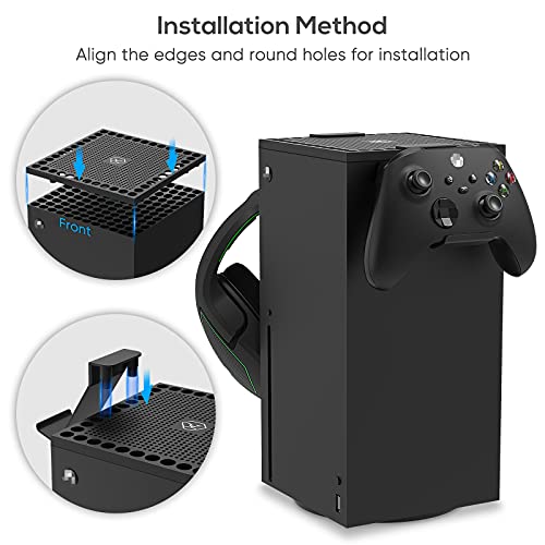 Xbox Series X Dust Cover and Controller Mount