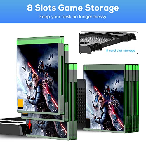 FASTSNAIL Xbox Series X Charging Station & Cooling Fan