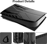 PS5 Black Faceplate Cover for Console