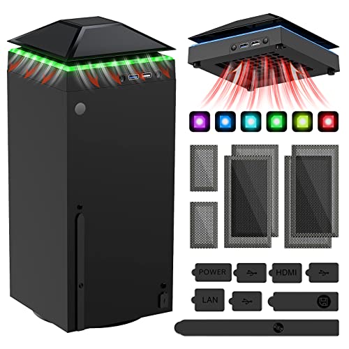 Cooling Fan for Xbox Series X with LED Strip