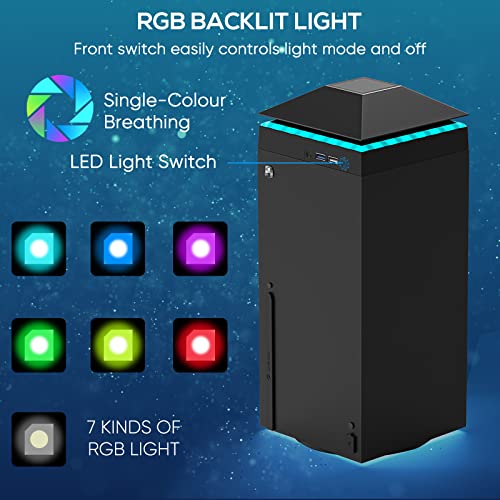 Xbox Series X Cooling Fan with Colorful Lights