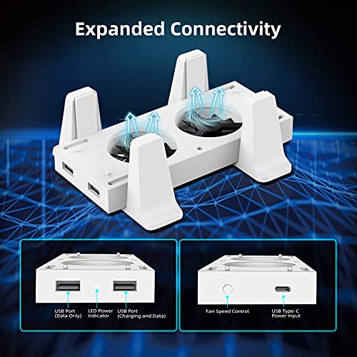 NexiGo Xbox Series S Vertical Stand with Fans
