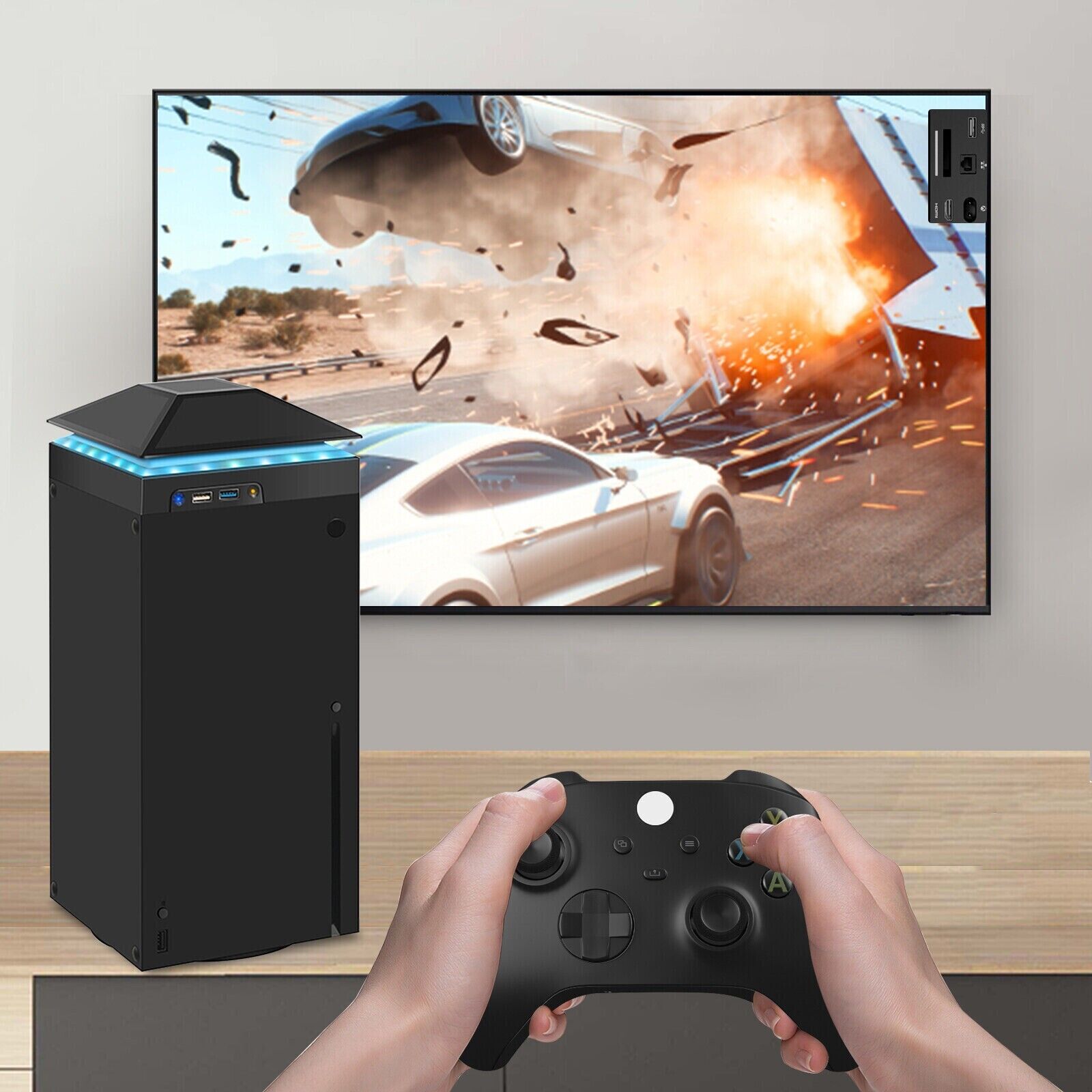 RGB USB Cooling Fan Stand for Xbox Series X