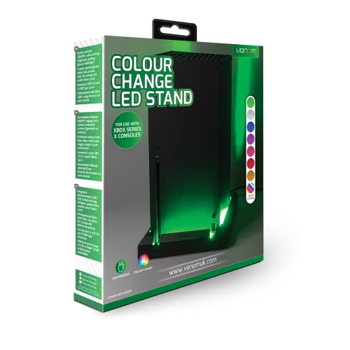 Venom Colorful LED Console Stand for Xbox Series X