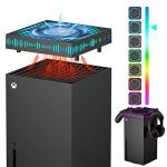 RGB Cooling Fan for Xbox Series X with Adjustable Speed