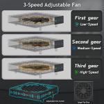 RGB Cooling Fan for Xbox Series X with Adjustable Speed