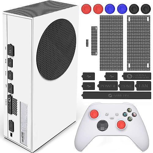 Xbox Series S Dust Plugs and Thumb Grip Set