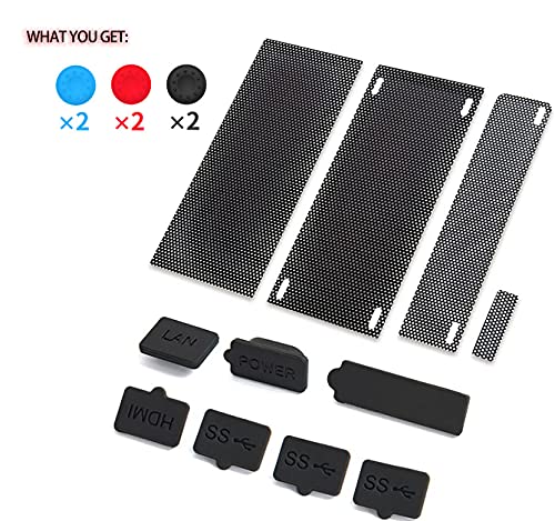 Xbox Series S Dust Plugs and Thumb Grip Set