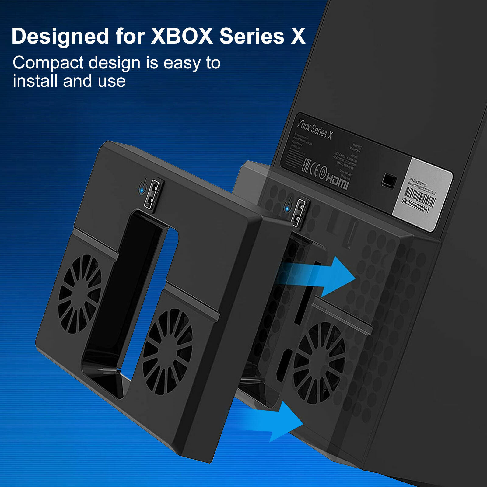 Xbox Series X USB Vertical Cooling Fan