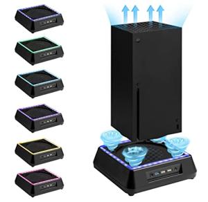 Xbox Series X Cooling Station with RGB Fans