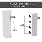 Cenxaki 4-Port USB Hub for Xbox Series S