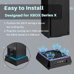 Xbox Series X Cooling Station with RGB Fans