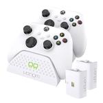 Venom Twin Dock for Xbox Series X - White